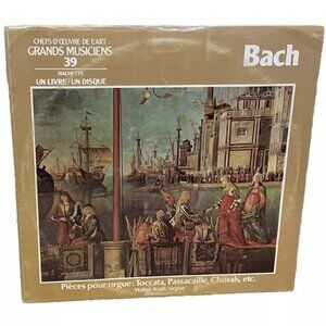 Pièces Pour Orgue Toccata, Passacaille, Chorals, Etc. (Vinyl, 1981) Hachette VG+